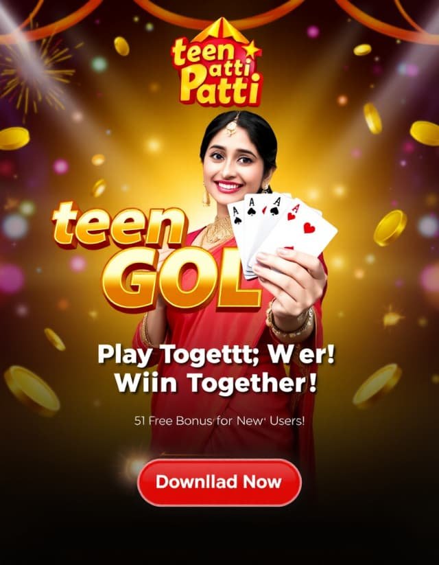 Teen Patti Gold APK Banner